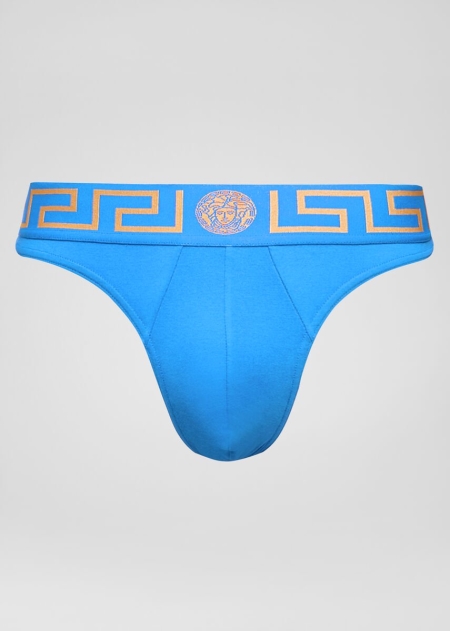 Tanga Versace Greca Border Barbati | TMBGOZH-47